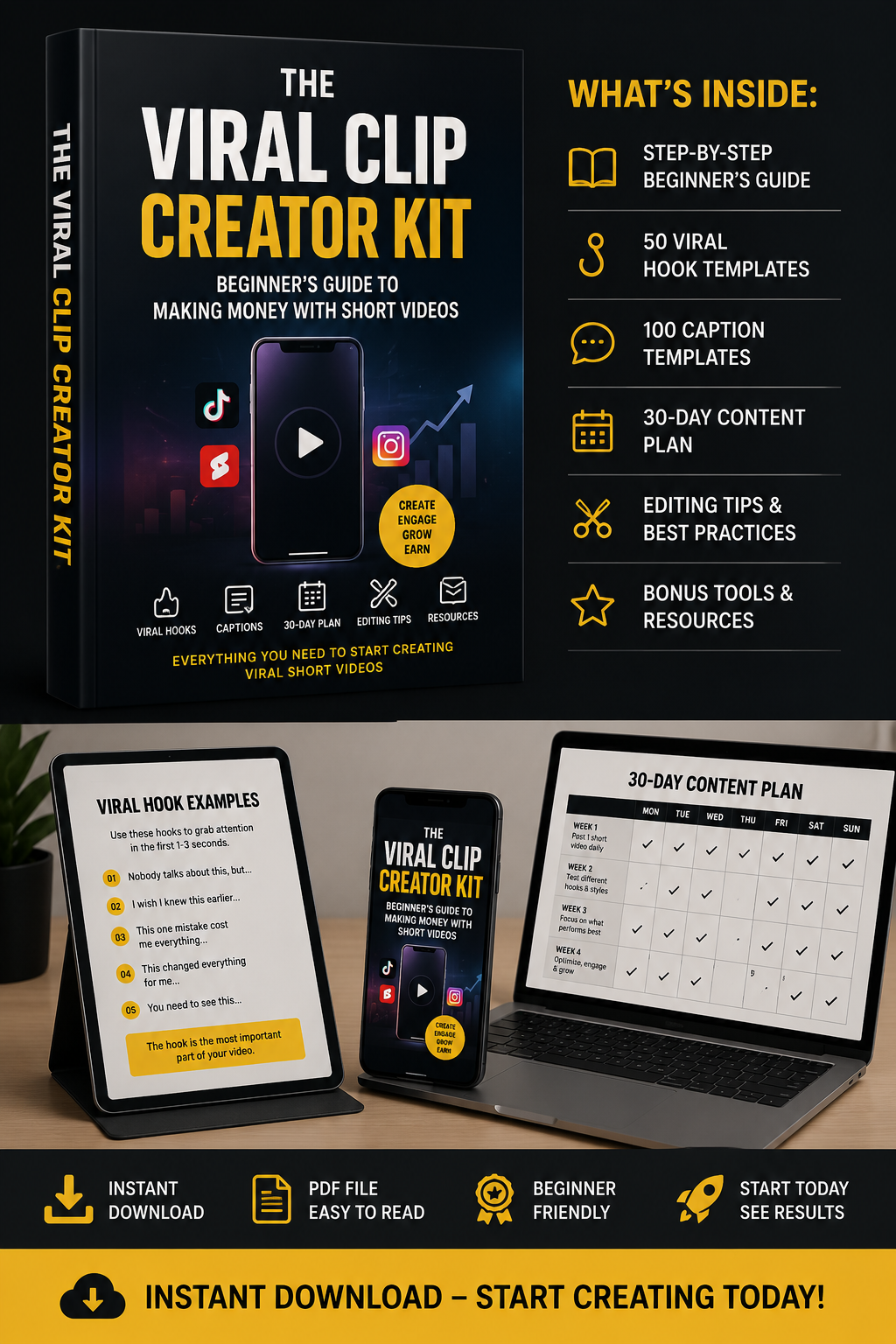 The Viral Clip Creator Kit